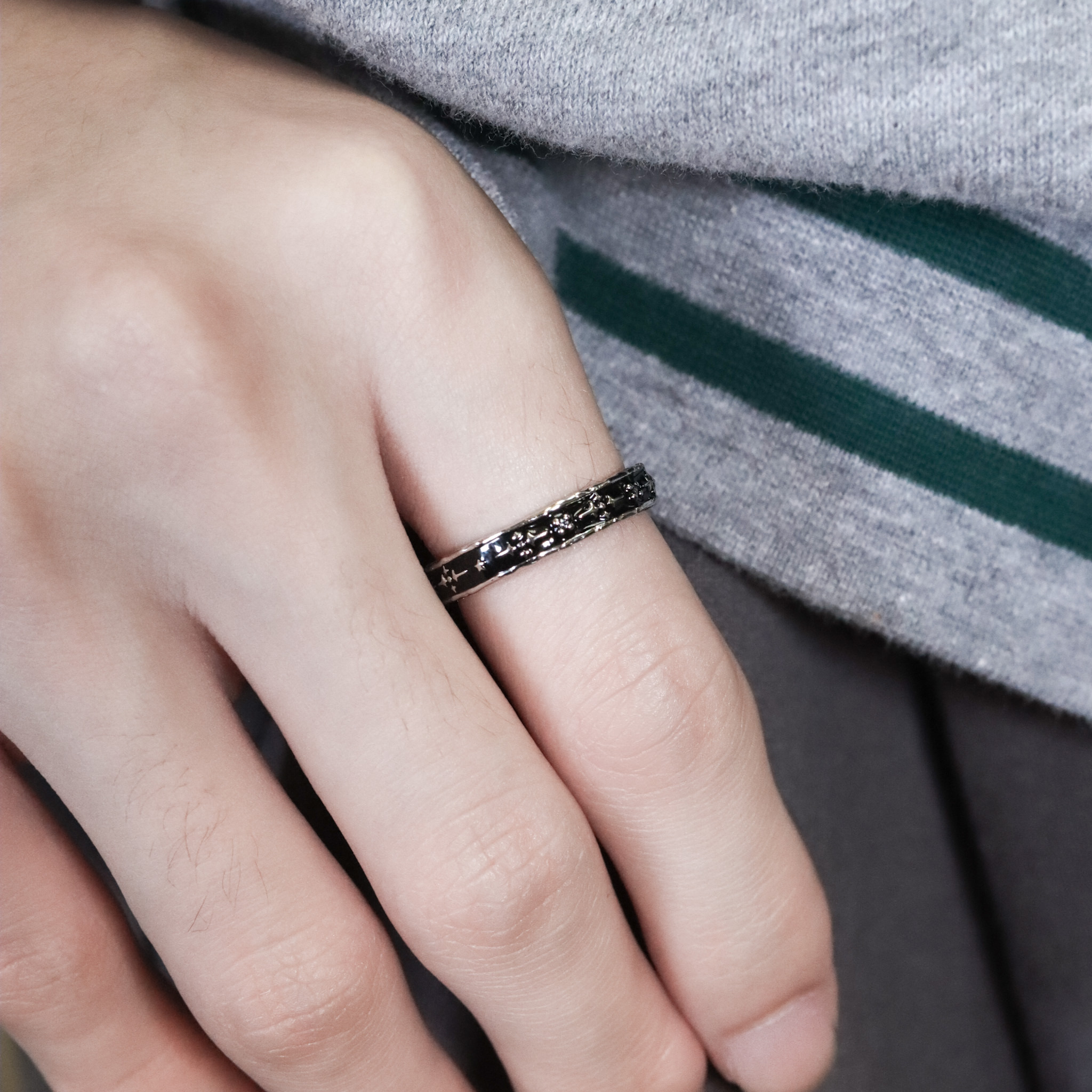 | 925純銀 | 極晝星空戒指 | RI0957 |