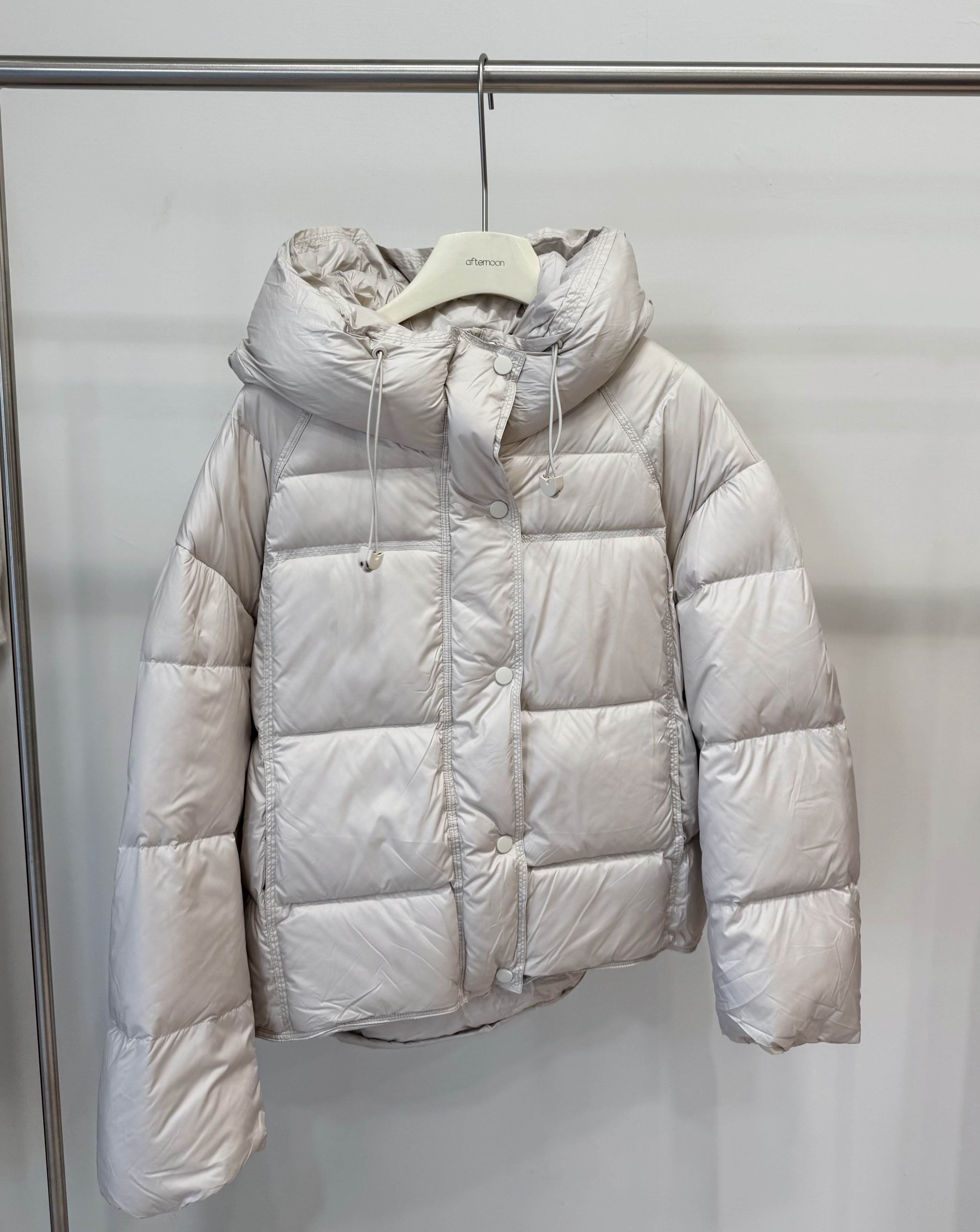 507 雲朵感泡芙鋪棉連帽外套