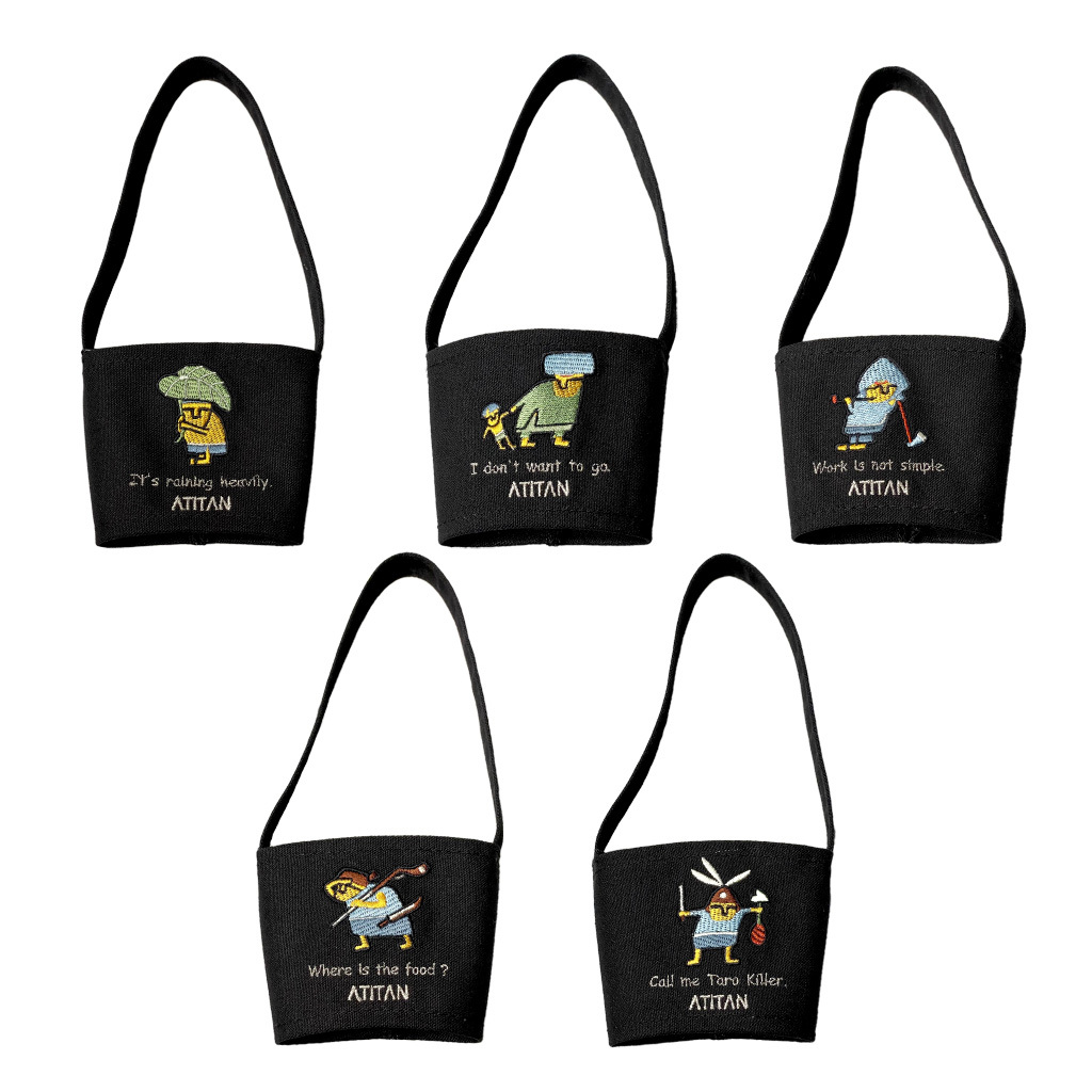 《部落生活 》刺繡杯套