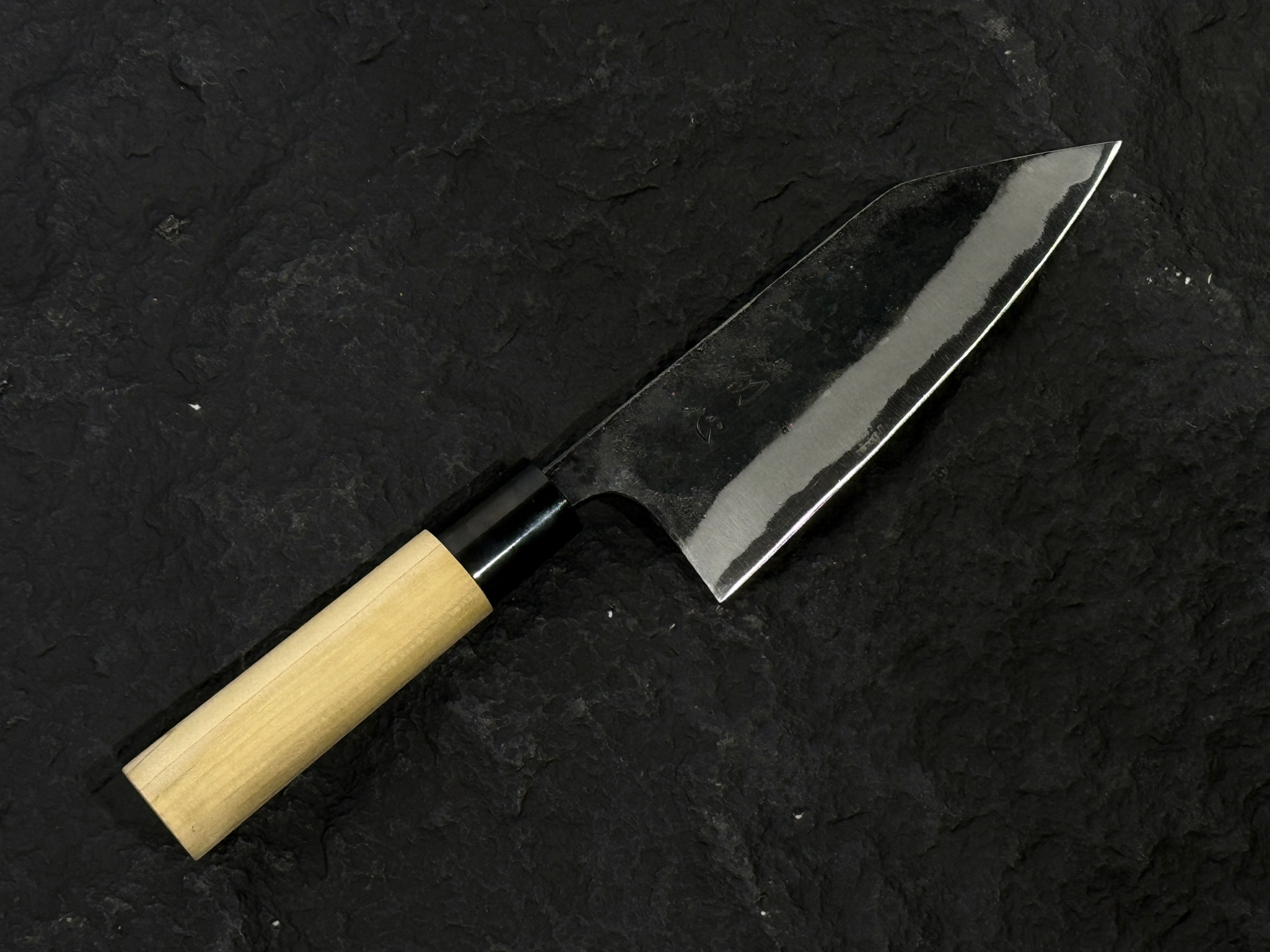 初心 黑風 青二鋼 黑打 雙刃 切付出刃