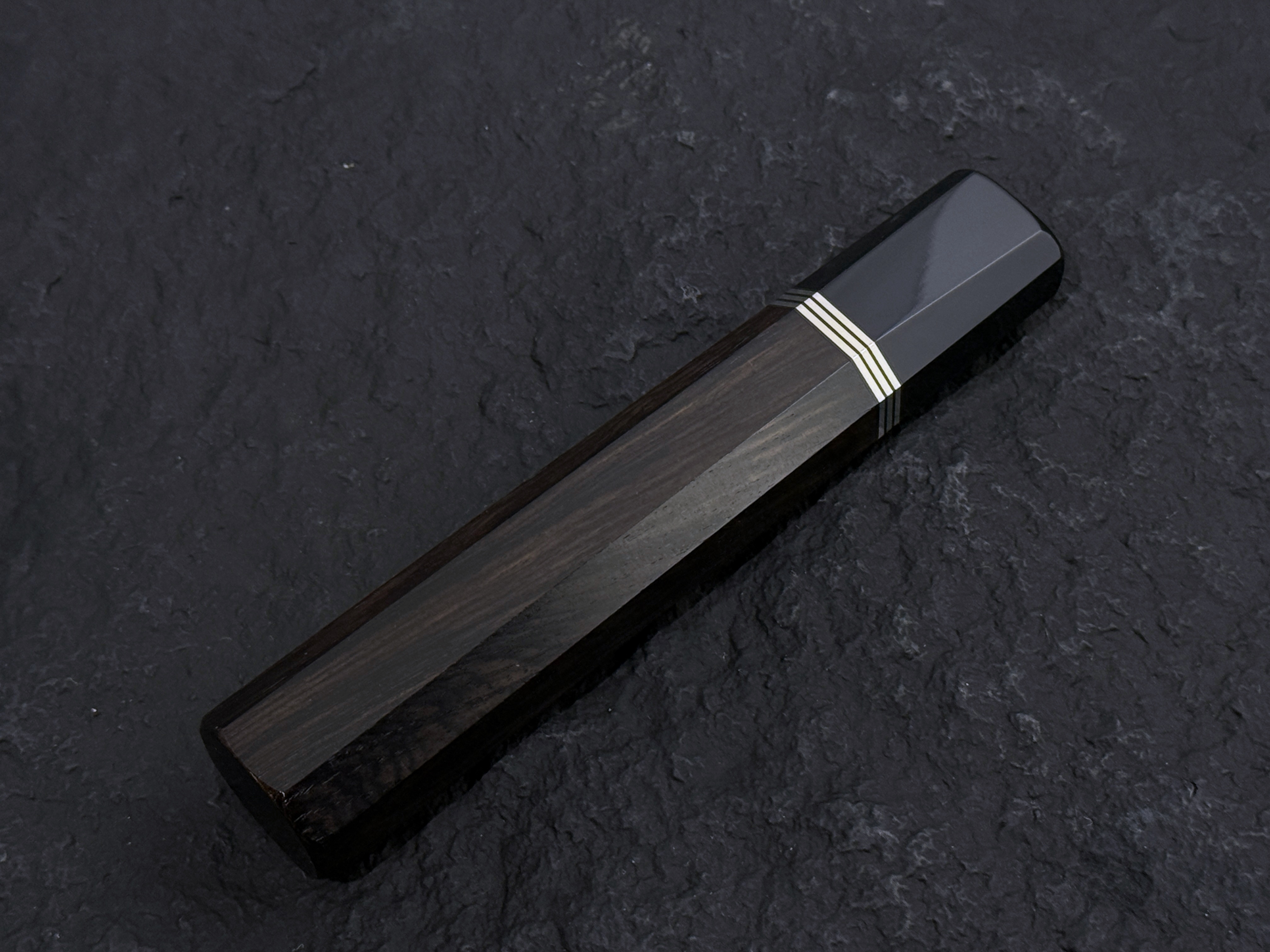 黑檀 鎳銀柄 OctaSlim 牛刀用