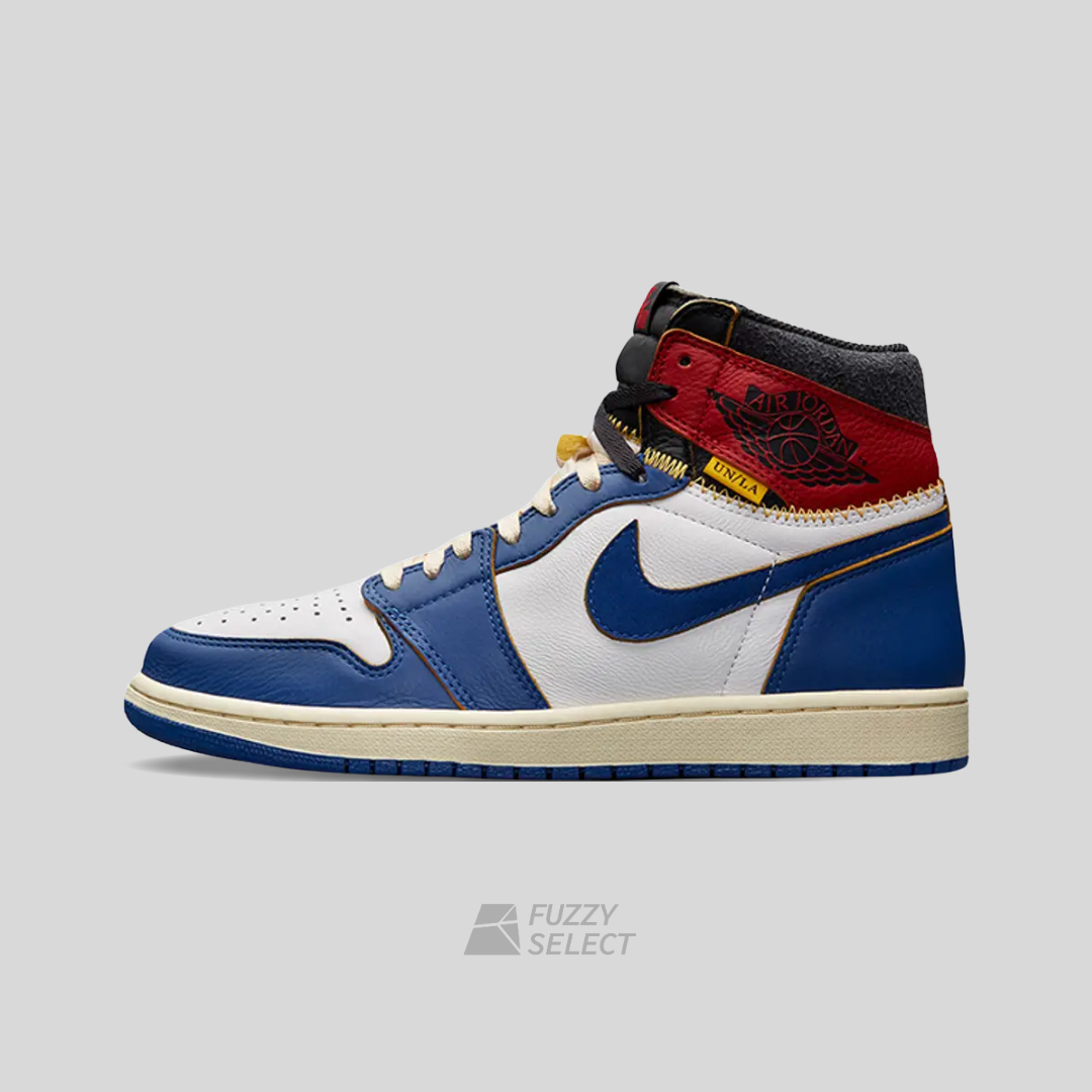 【逢甲FUZZY】Union LA x Air Jordan 1 High "Blue Toe" 聯名 藍紅 BV1300-146