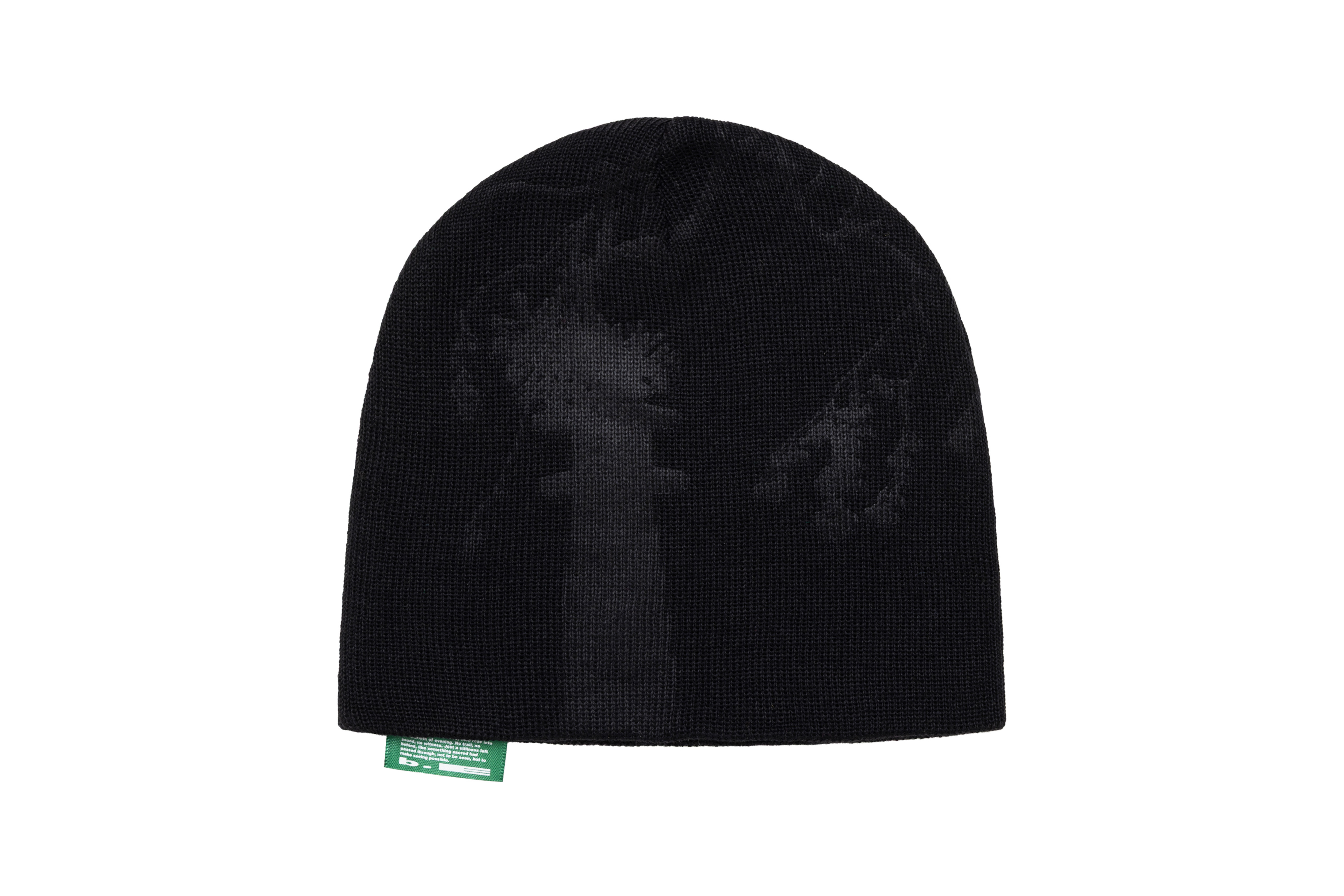 b.Eautiful "Ikebana Emboss Beanie" (Black)