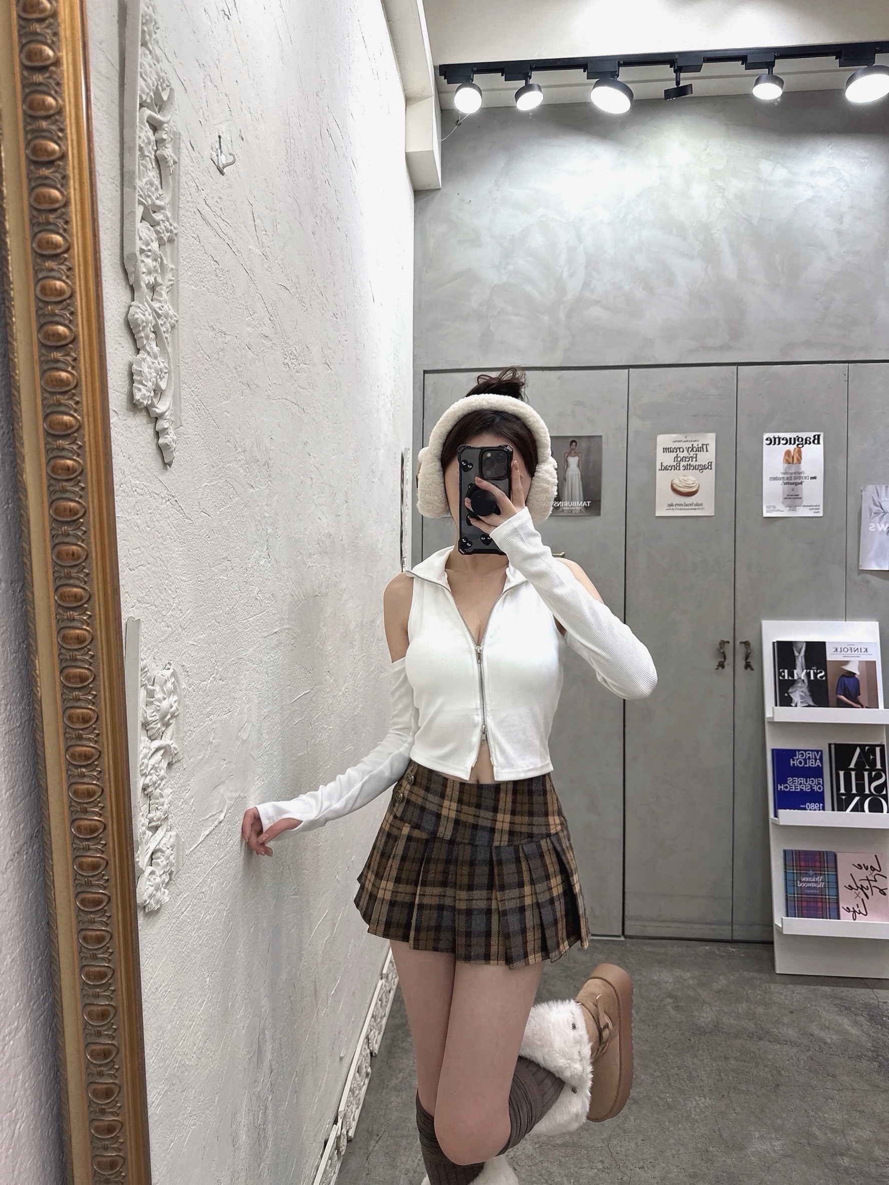 🇹🇼可拆袖套拉鍊bra top