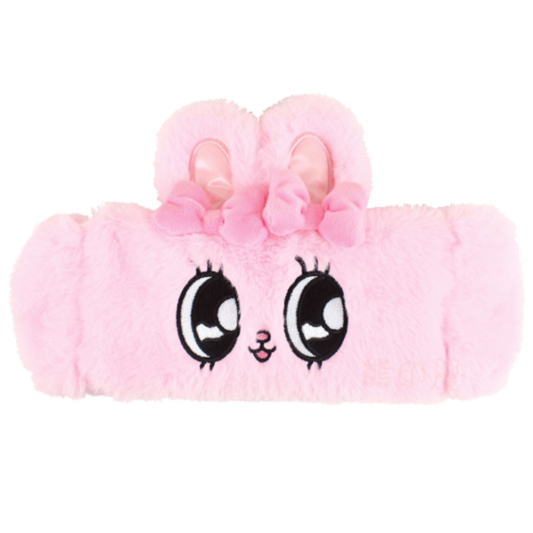 Esther Bunny 兔子粉色洗面髮帶(平行進口)