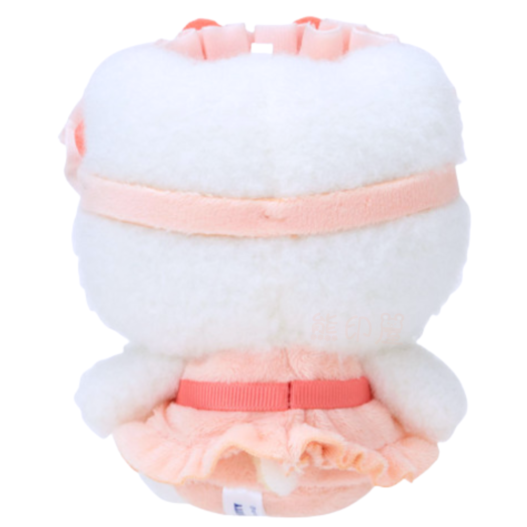Hello Kitty 睡衣款毛公仔掛飾吊飾 [平行進口]