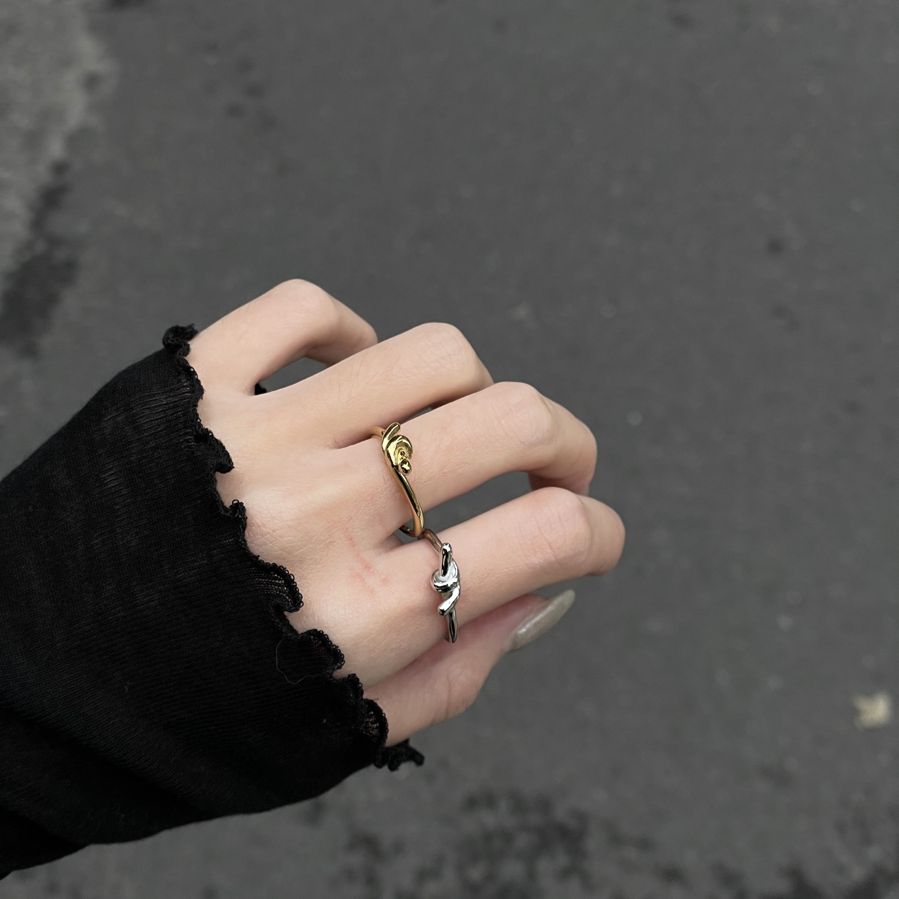 BOHM PARIS-扭結戒指