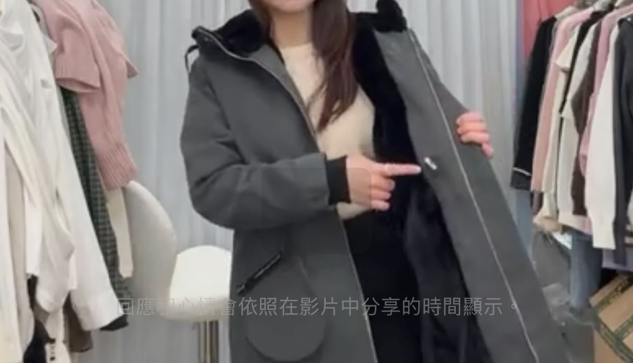 全毛毛暖笠笠靚色中褸(15012)