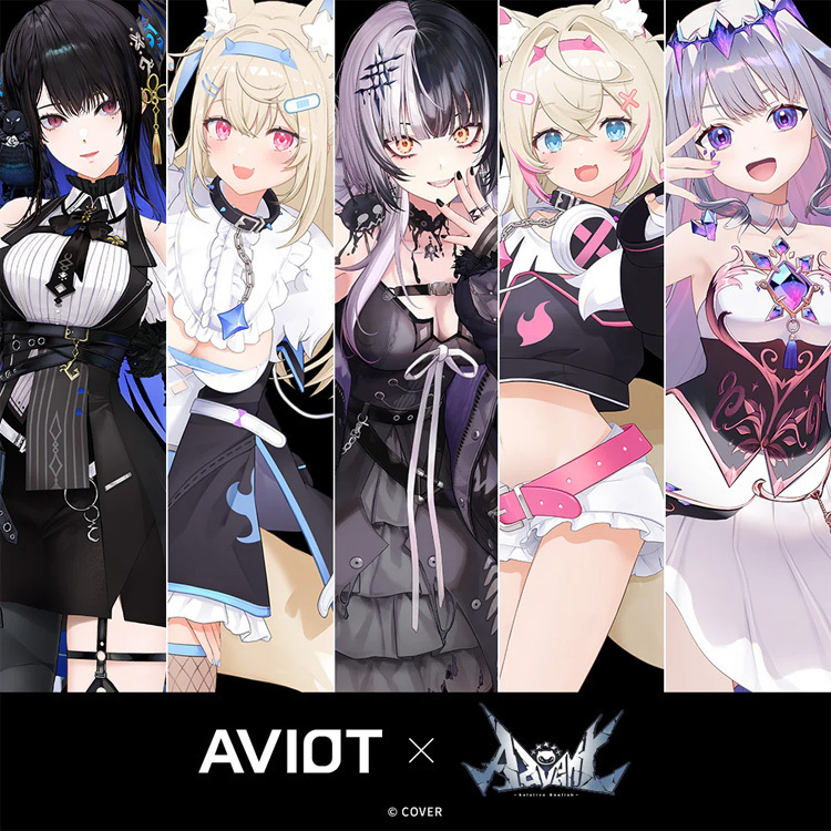 AVIOT |TE-V1R-HE2 真無線耳機 - Hololive English -Advent- Ver.