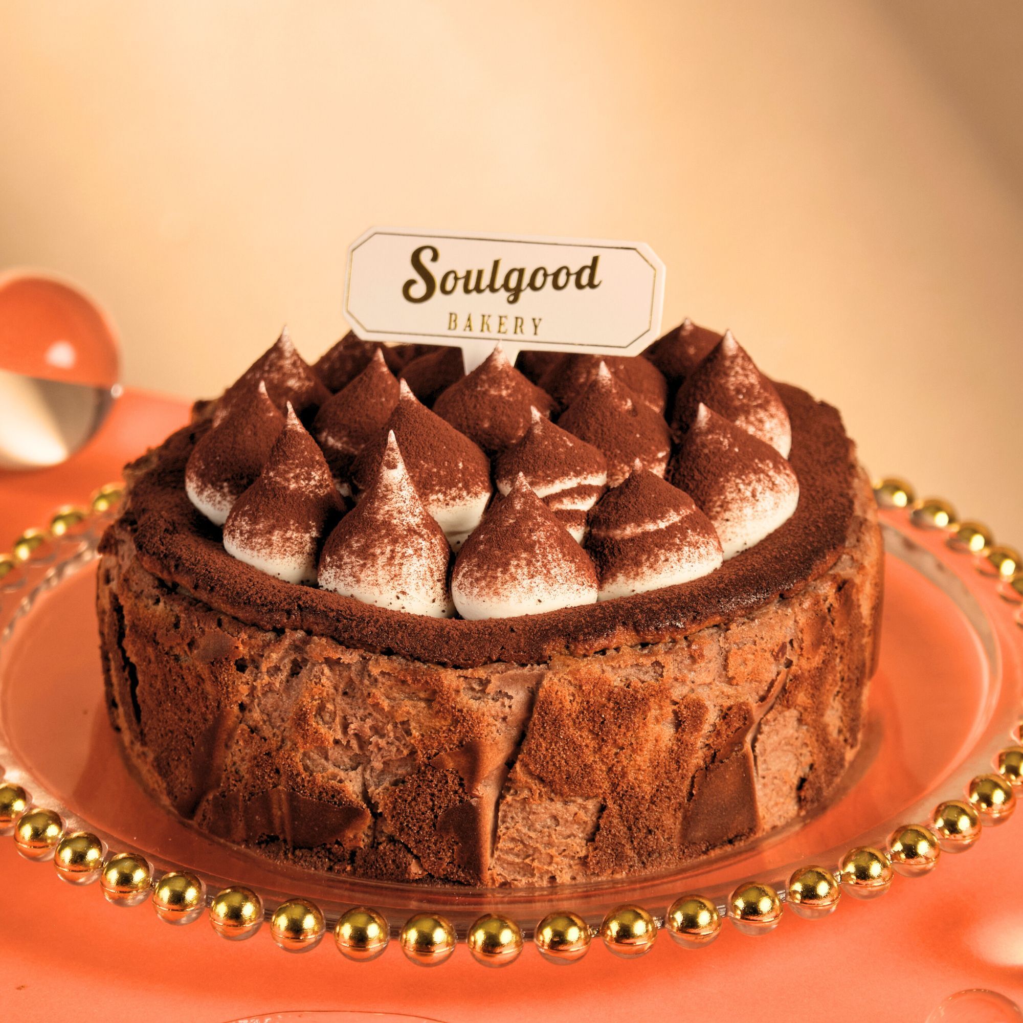 Chocolate Basque Burnt Cheesecake