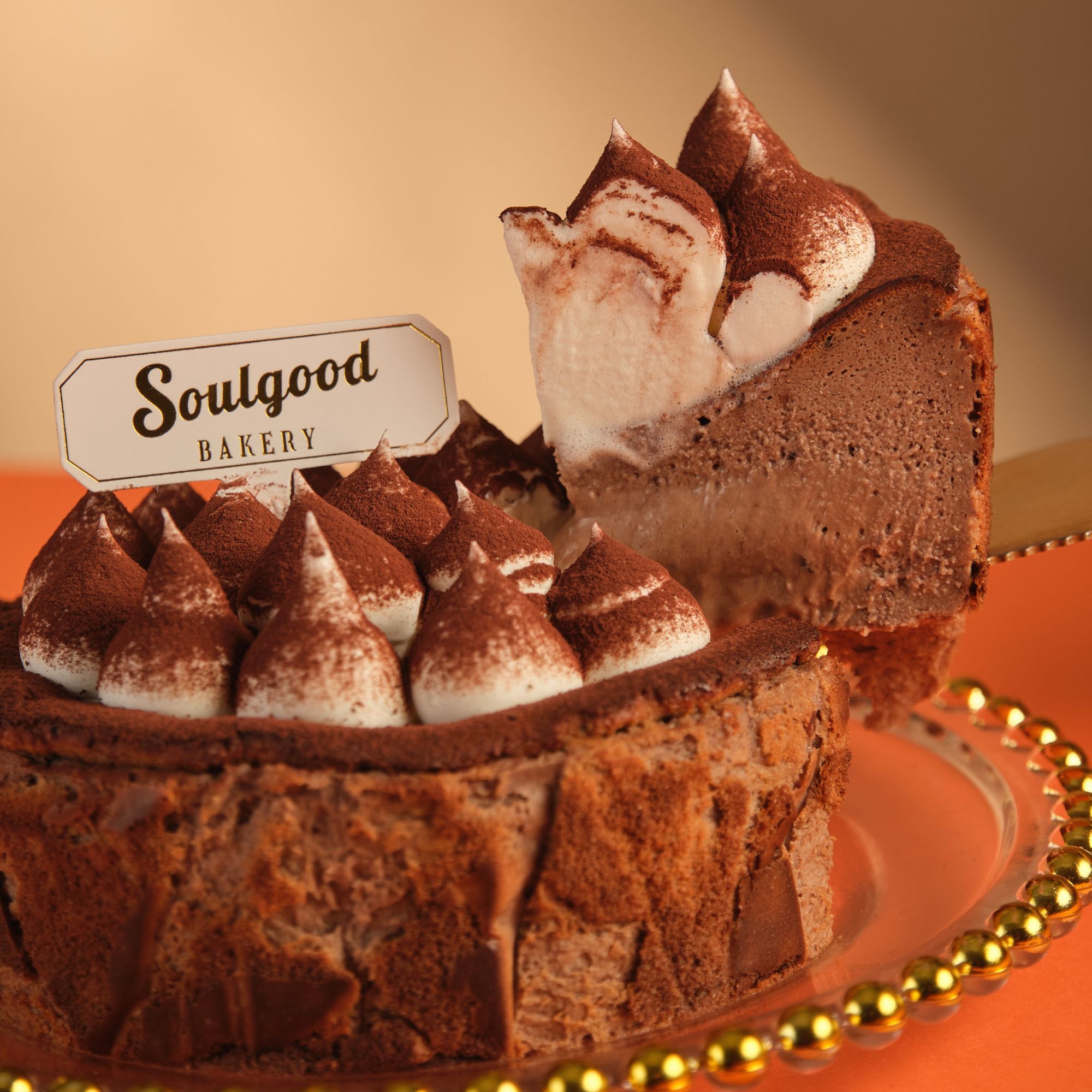 Chocolate Basque Burnt Cheesecake