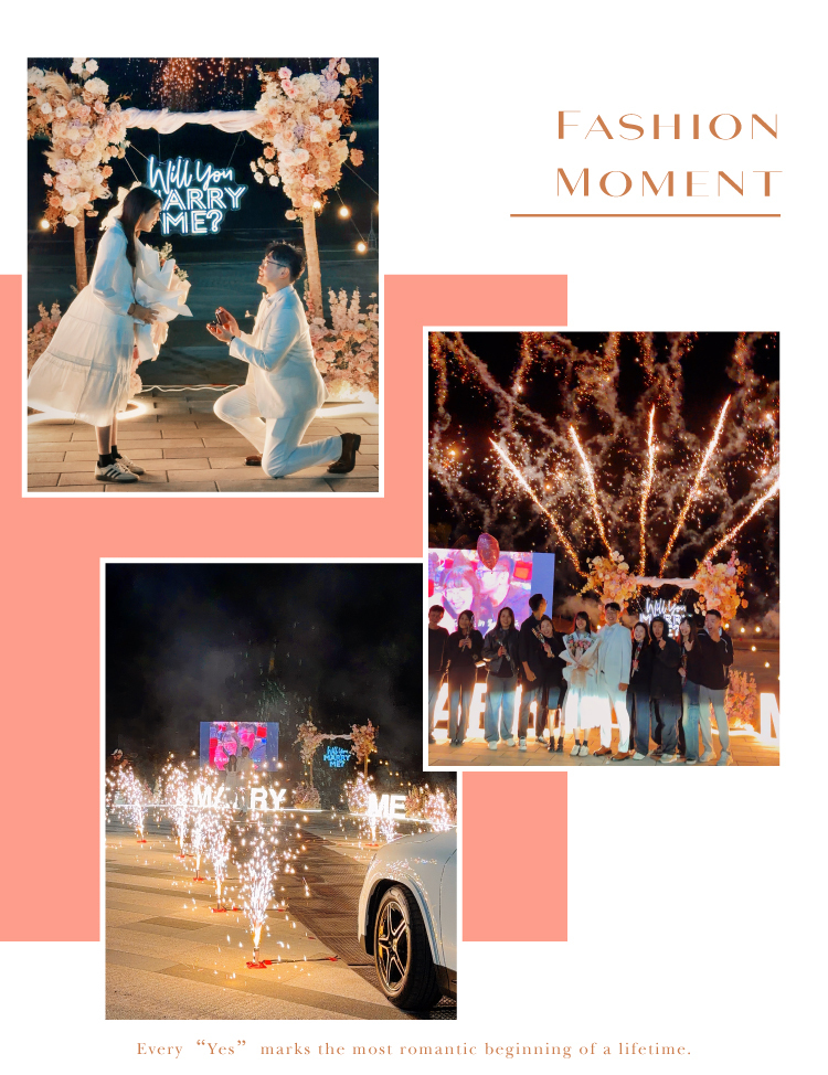 【西子灣】會館廣場．粉白色系