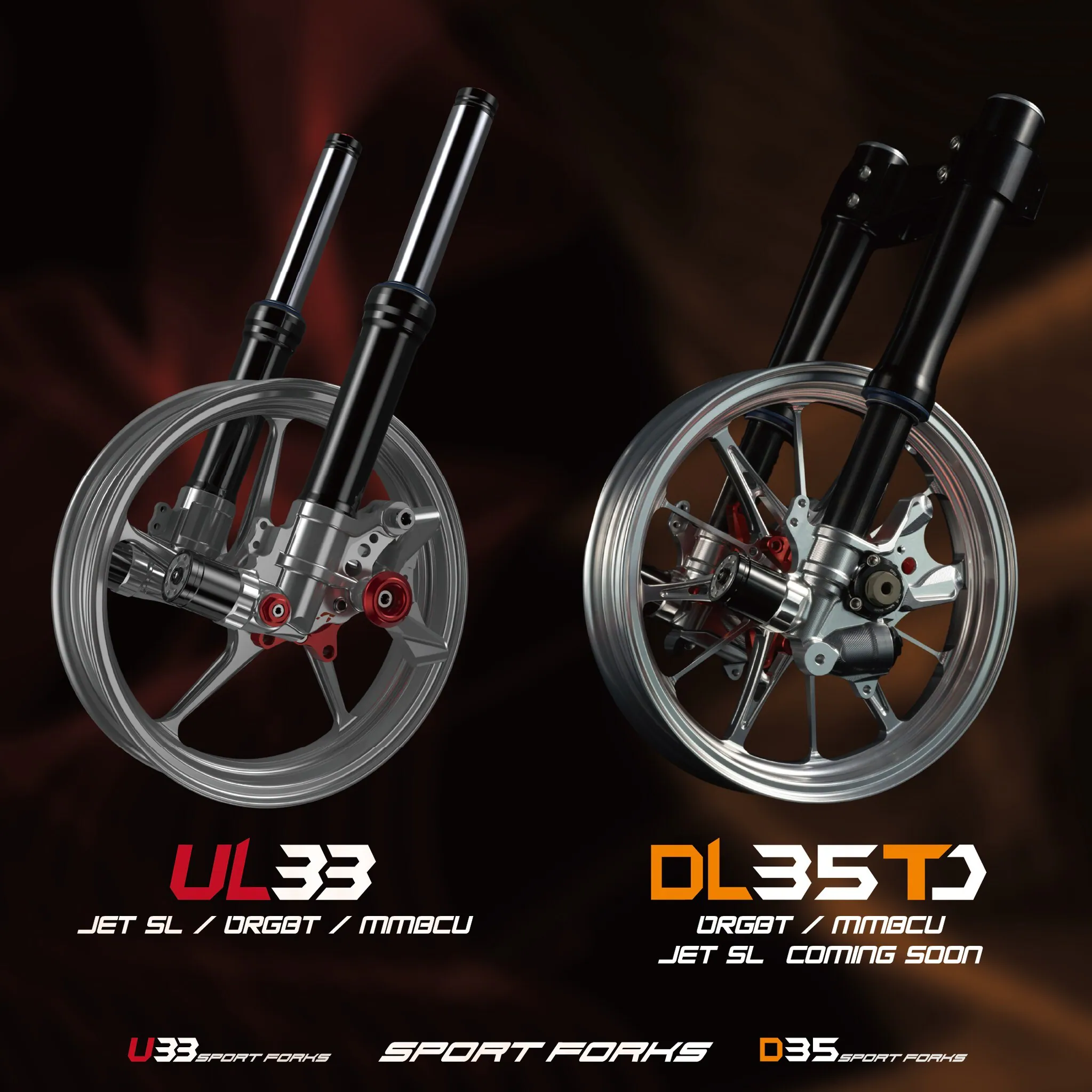 鯊魚工廠 UL33 前叉組