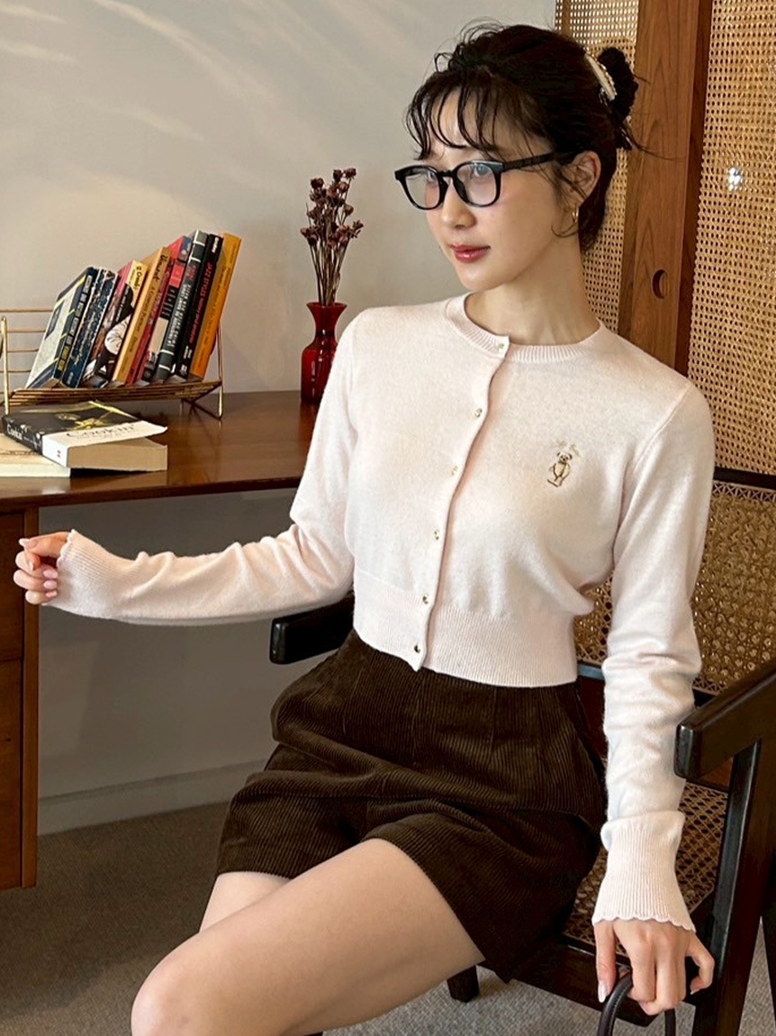 [預購]折扣LILY BROWN Lily Bear 經典針織開襟衫