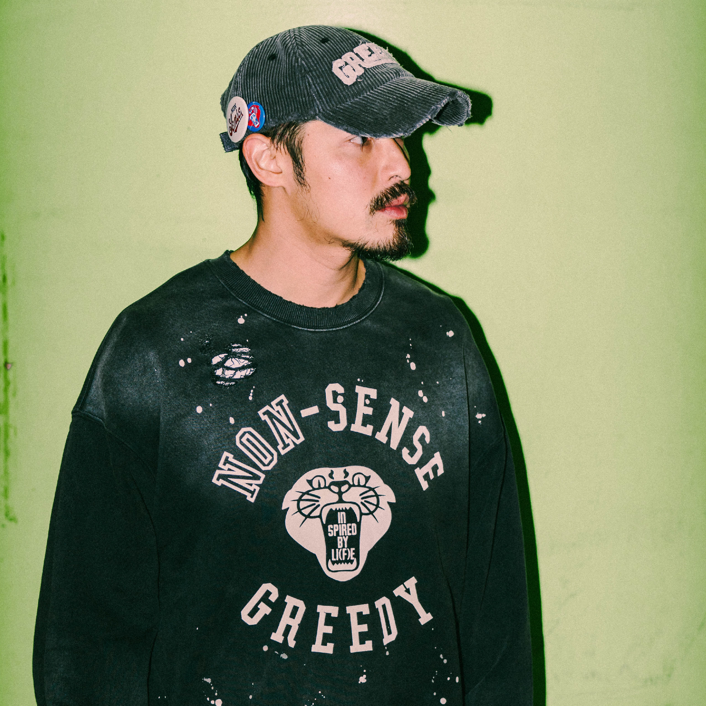 SENSE Wash Faded Corduroy Cap [Nonsense-ACC01]