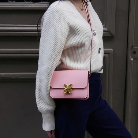 1FL0104-163 [FLEURON] Mini Hortensia Rose Bonbon #MAF13VG1911CDP (EU)