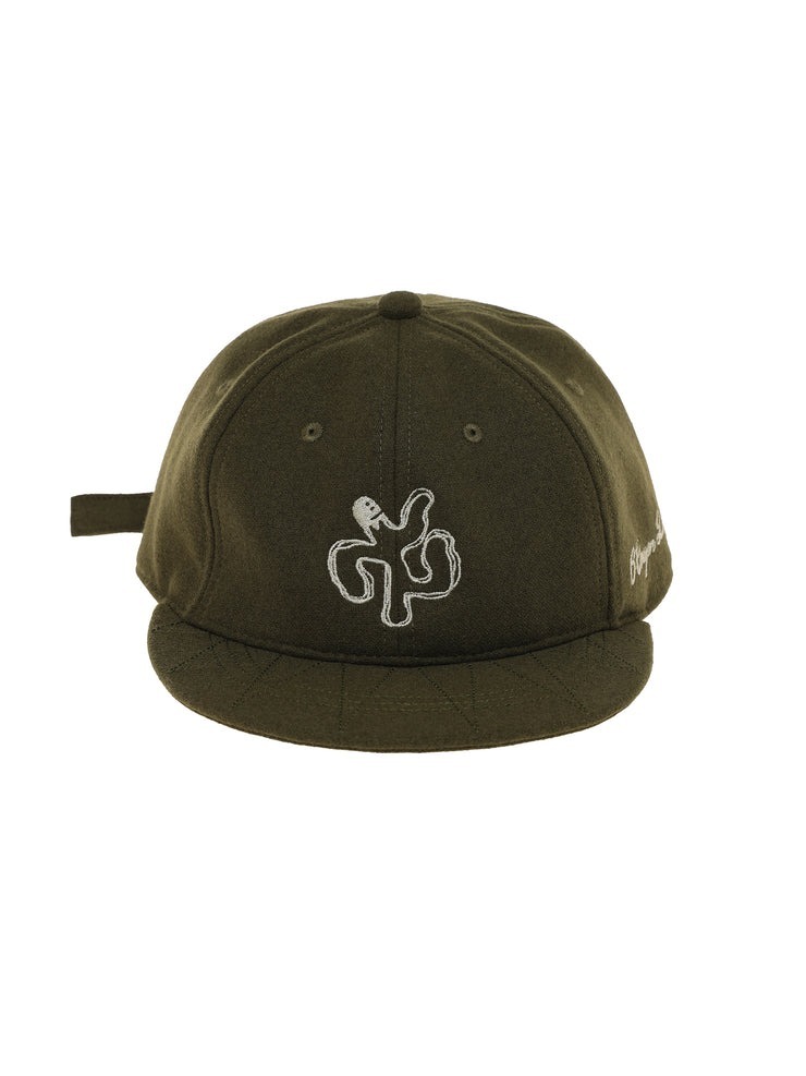 6cRAyon Wool Baseball Cap