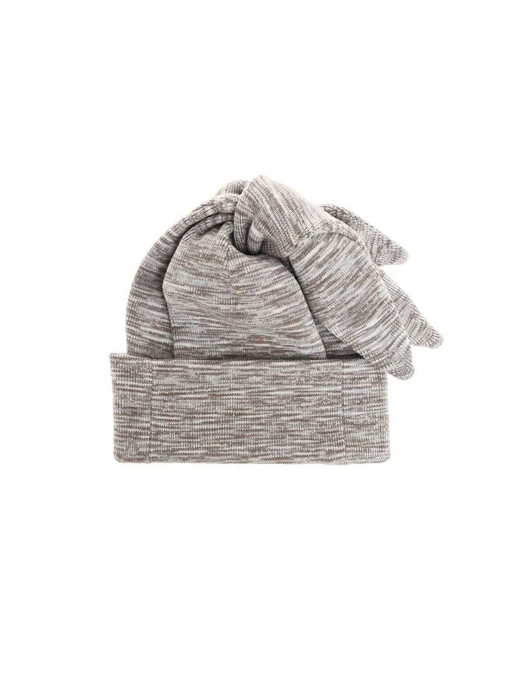 6cRAyon Multi-Way 3-Ear Knit Beanie