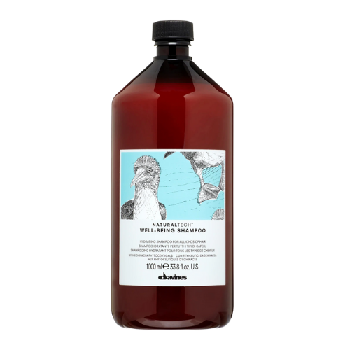 DAVINES - 達芬尼斯 NATURALTECH WELLBEING Shampoo 天然強韌洗髮露  1000ML
