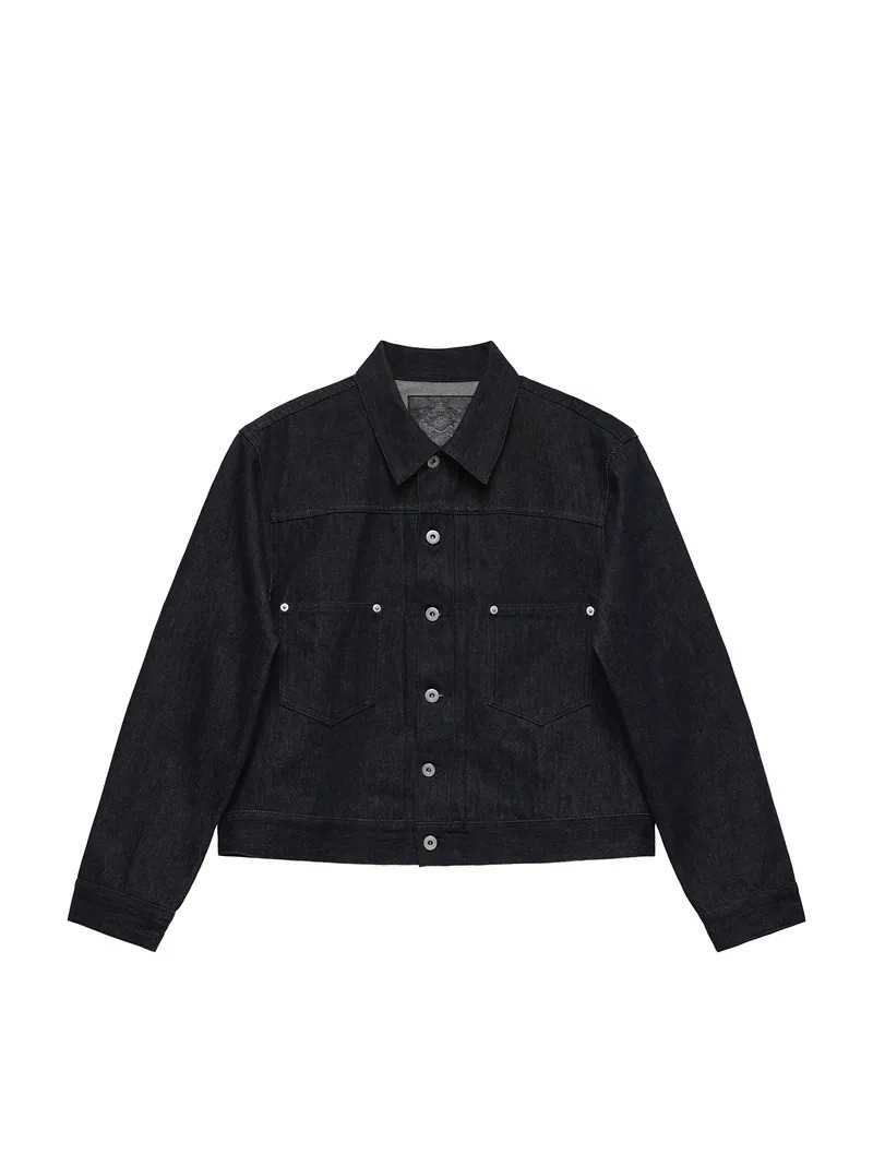 6cRAyon 11.3oz Short Denim Jacket