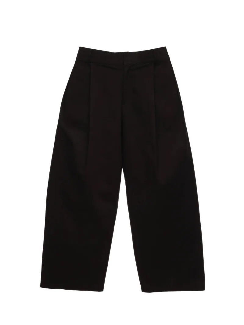 6cRAyon Retro Black Pleated Pants