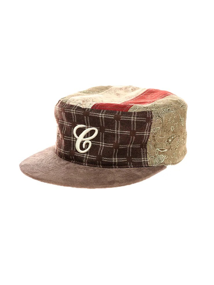 6cRAyon PILLBOX CAP-古布