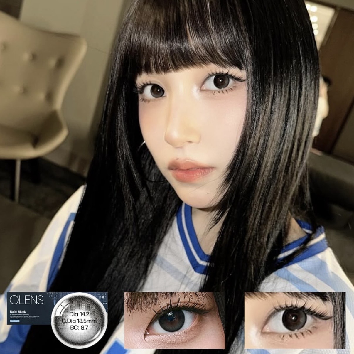 OLENS Rain Black Monthly (Black)