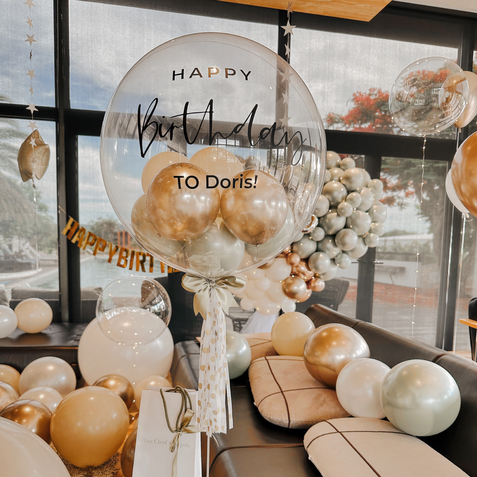 【民宿】艾拉.法蘿． 綠金白色系