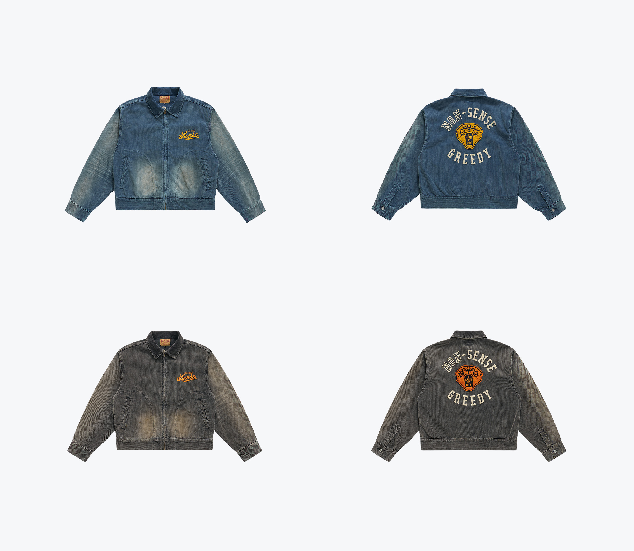 SENSE NON Wash Faded FFA Jacket