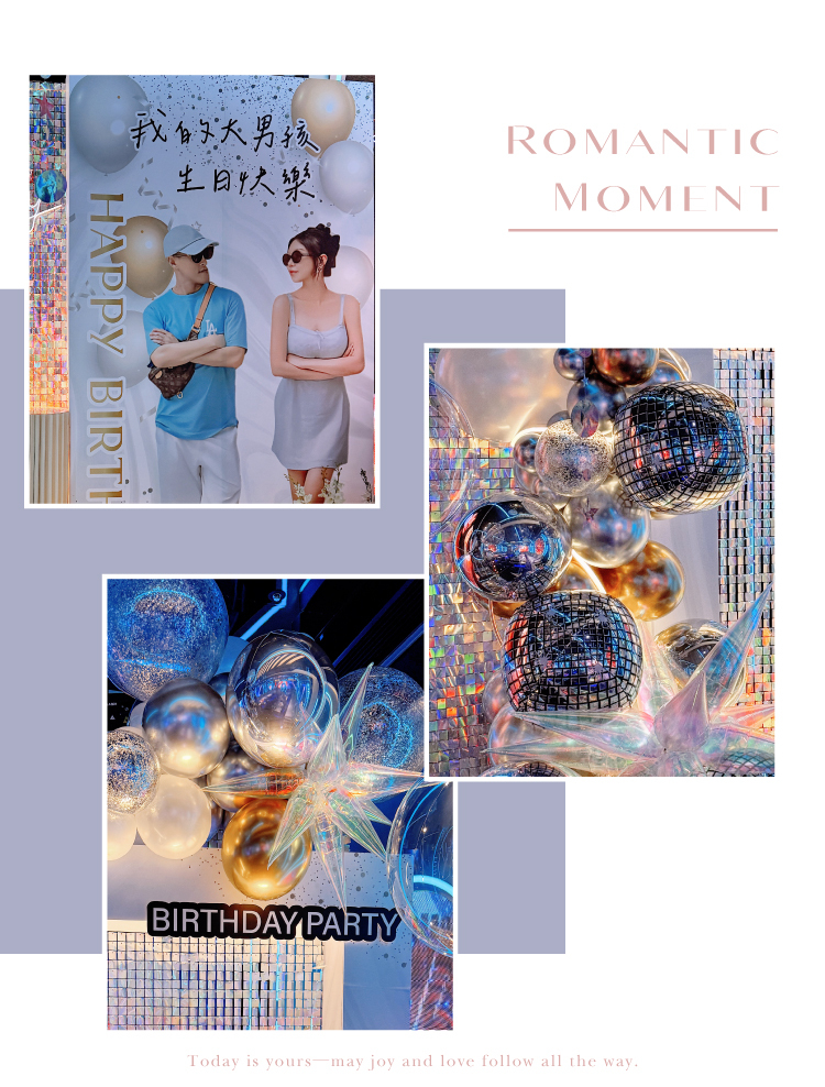 【私人招待所】紅樓夢．金銀白色系