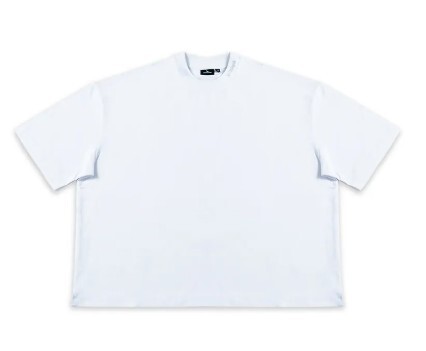 歌德電繡領寬短素踢