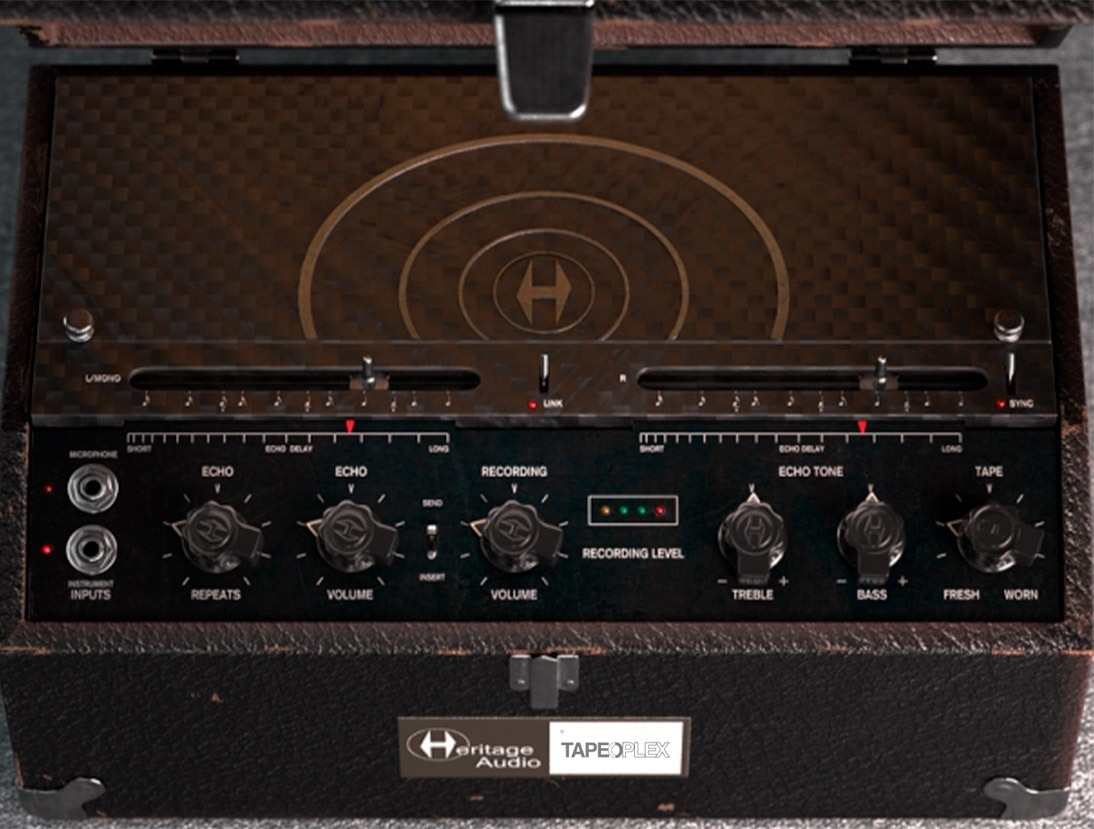 Heritage Audio Tapeoplex｜磁帶延遲效果器