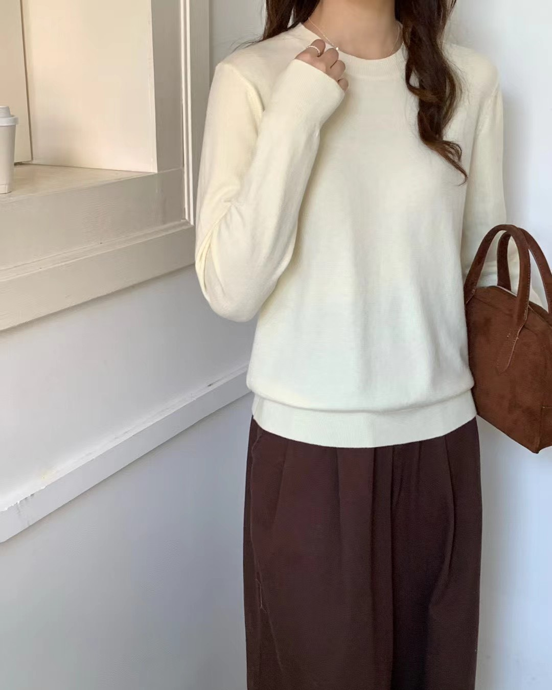 Nellie&Co.暖感圓領羊毛上衣(特)