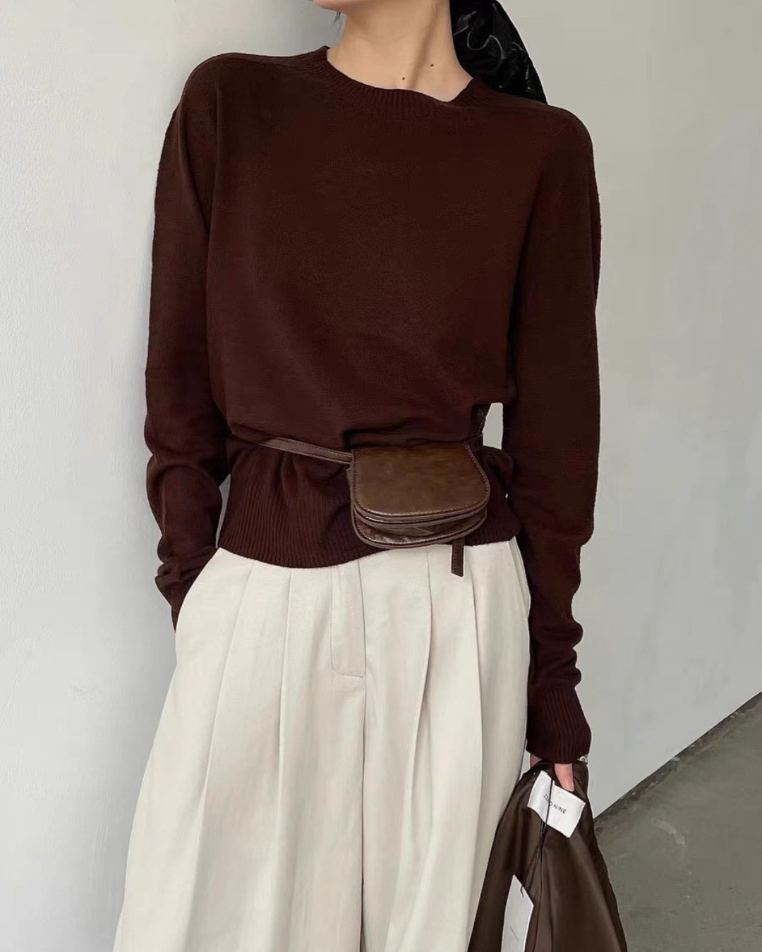 Nellie&Co.暖感圓領羊毛上衣(特)