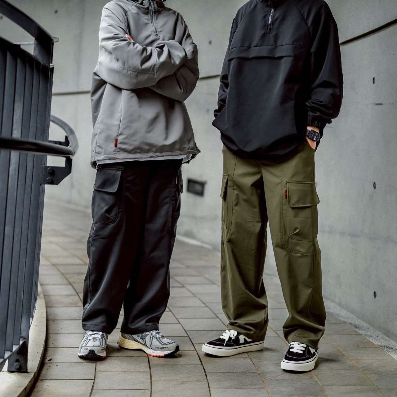 SBG 特殊口袋剪裁寬鬆長褲 SB9235