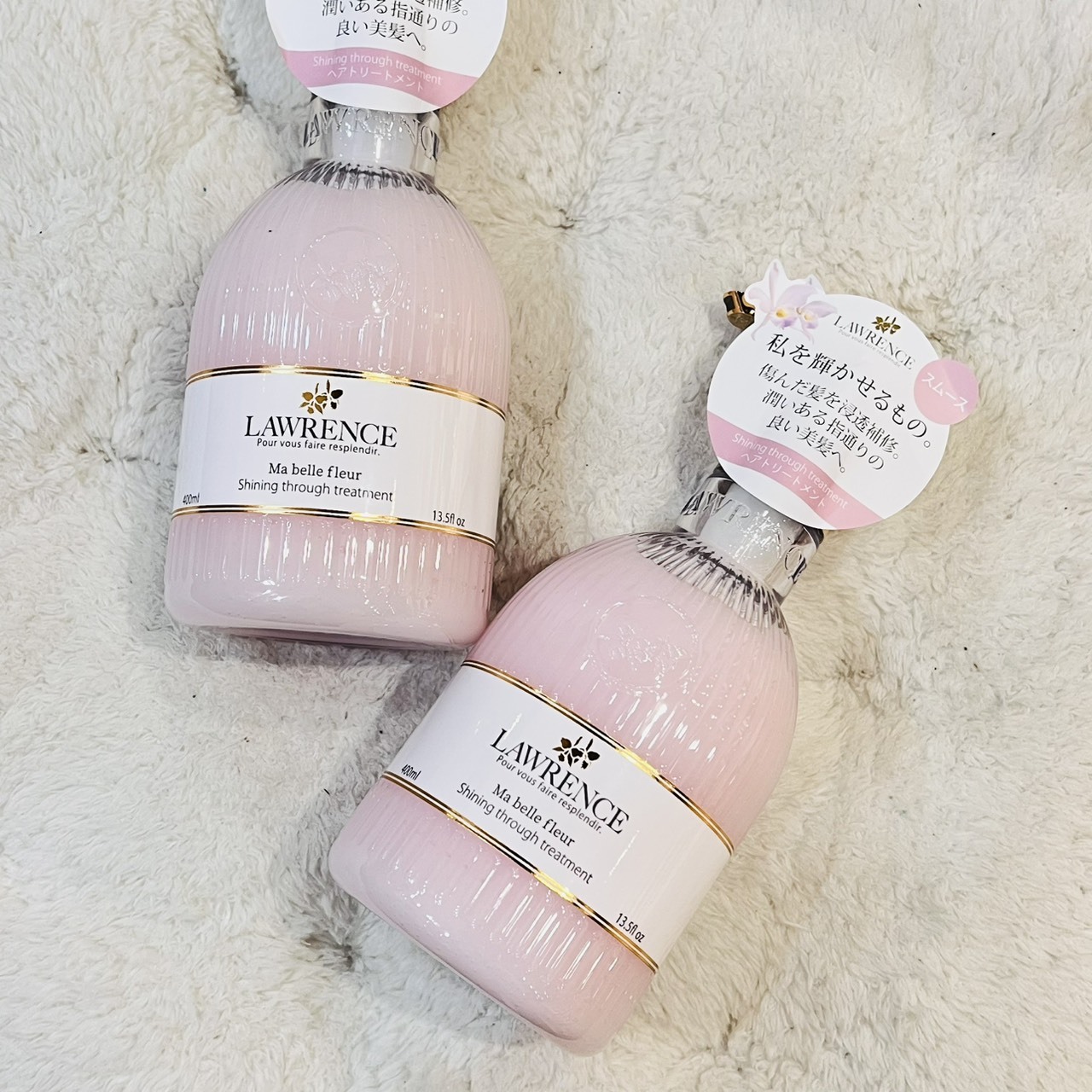 LAWRENCE 柔綸絲 閃耀 閃耀滋養修護乳 400ml