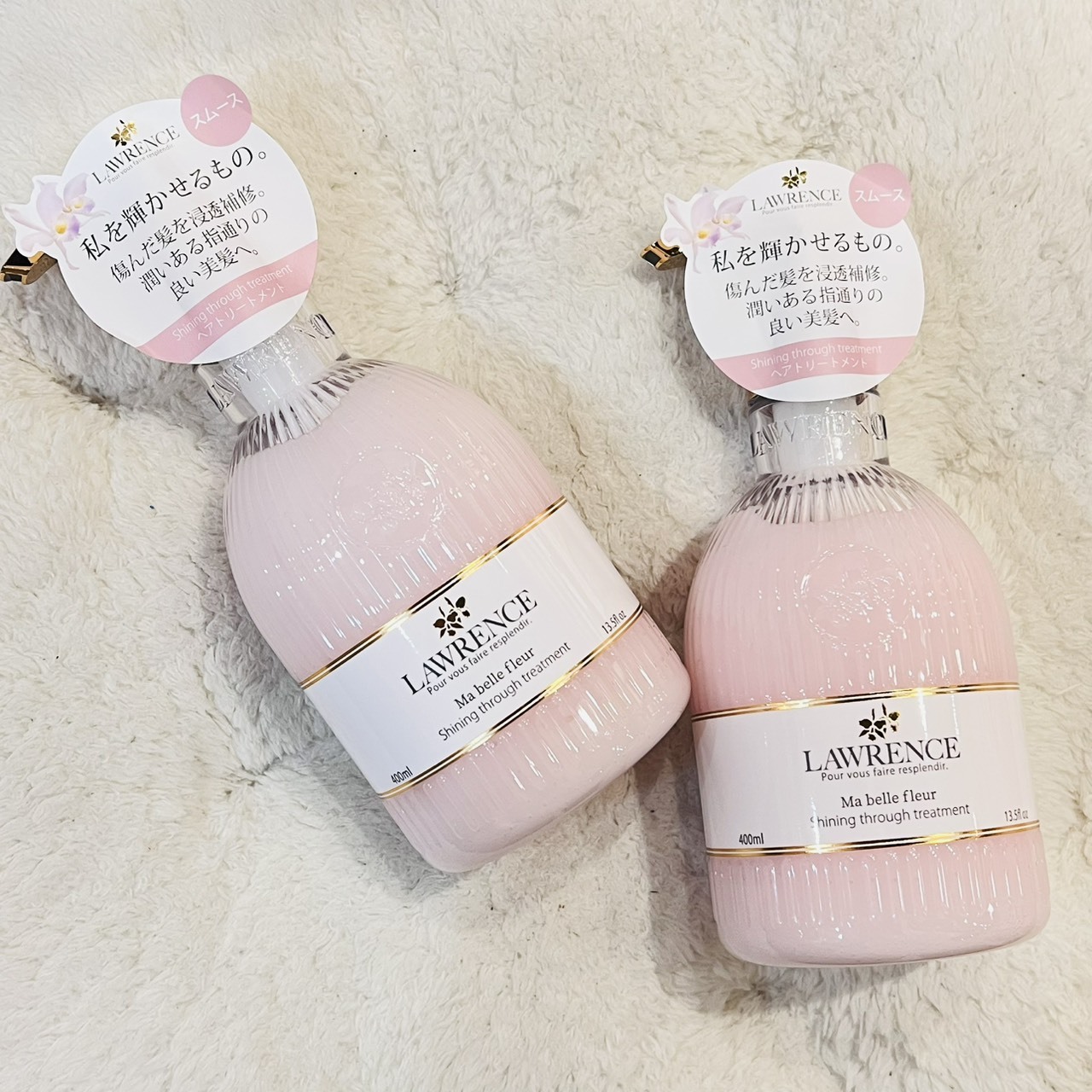 LAWRENCE 柔綸絲 閃耀 閃耀滋養修護乳 400ml