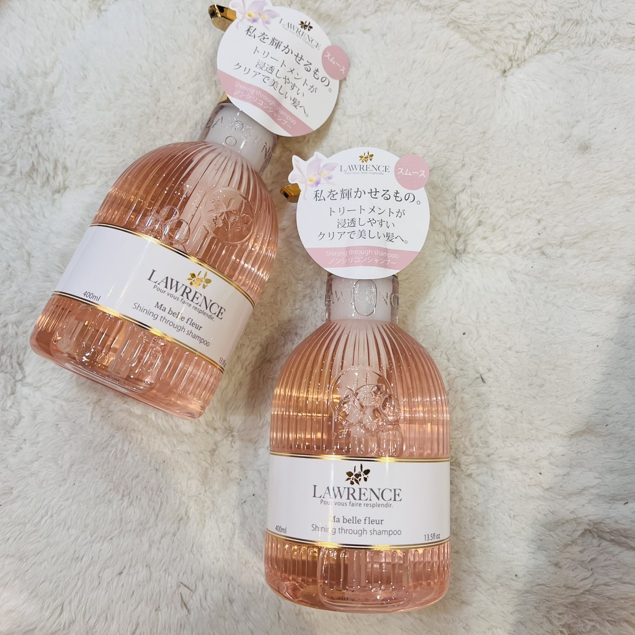 LAWRENCE 柔綸絲 粉漾 閃耀滋養洗髮精400ml