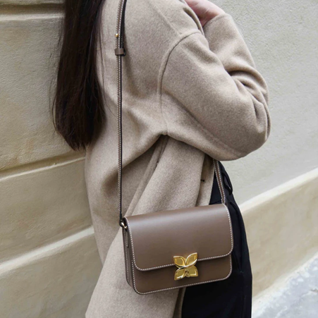 1FL0104-176 [FLEURON] Mini Hortensia Taupe Foncé #MAF13VL1312DKT (B-K11-E)