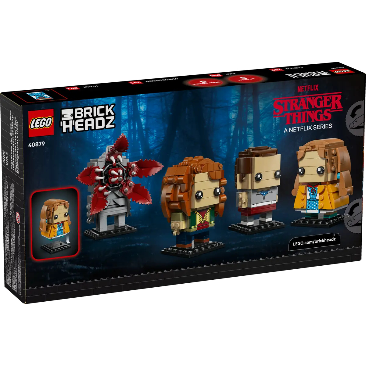 LEGO 40879 Eleven, Max, Demogorgon and Holly Figures