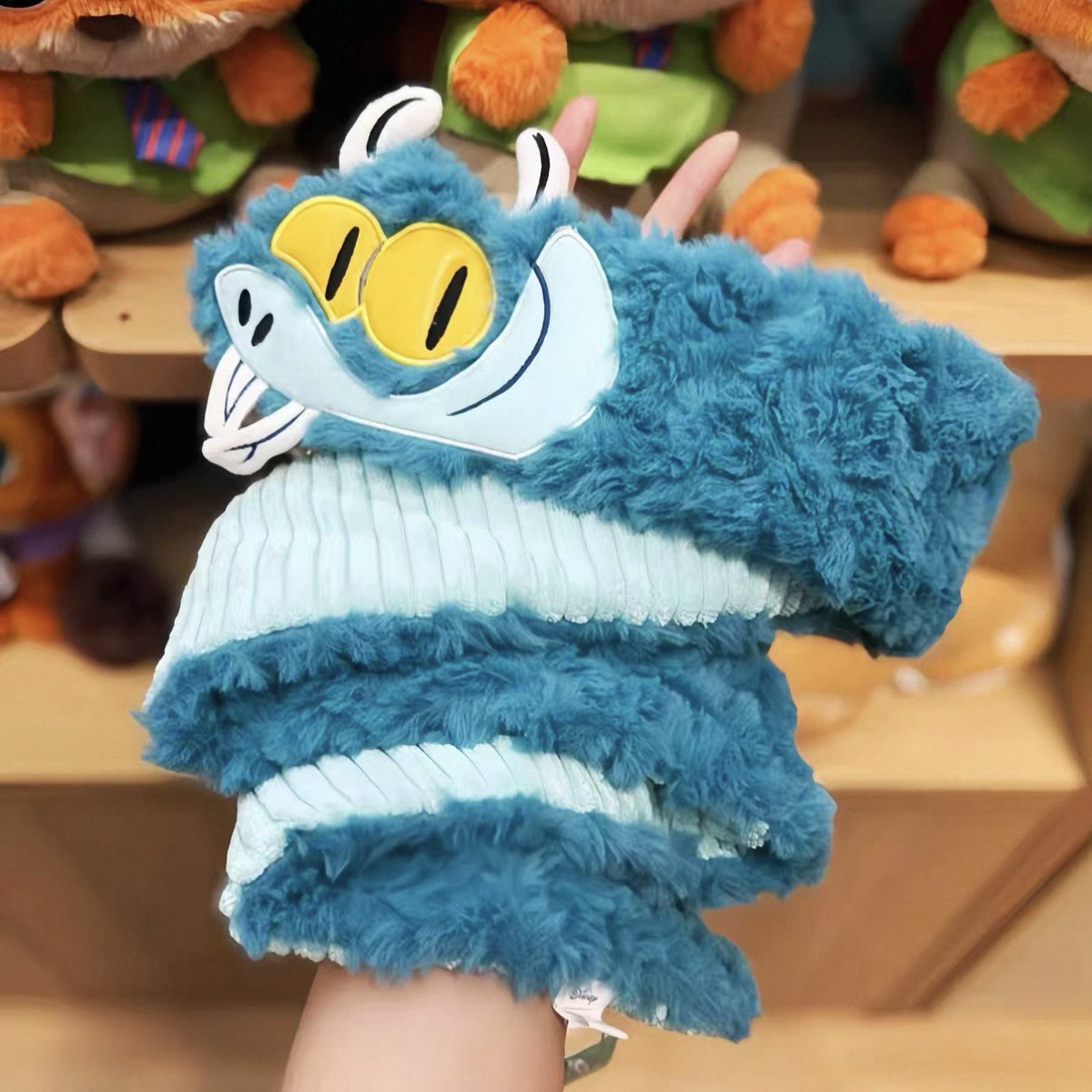 <正版授權>MINSO x Disney 動物方城市 蓋瑞圍巾 Gary 保暖 迪士尼