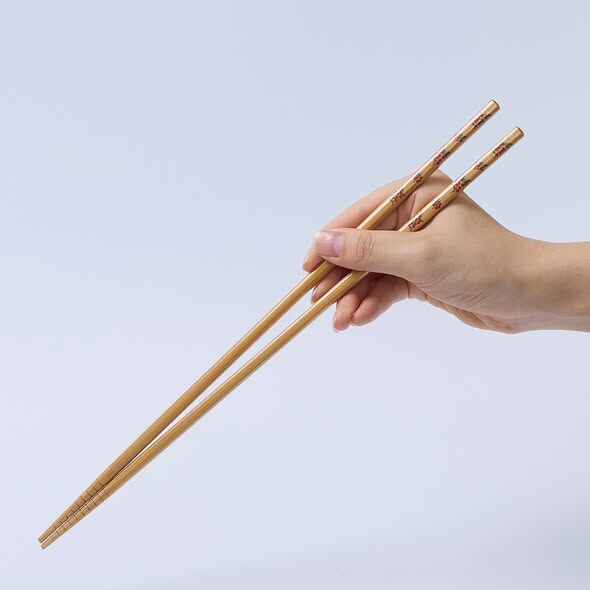 新年食器 炒菜筷 南天