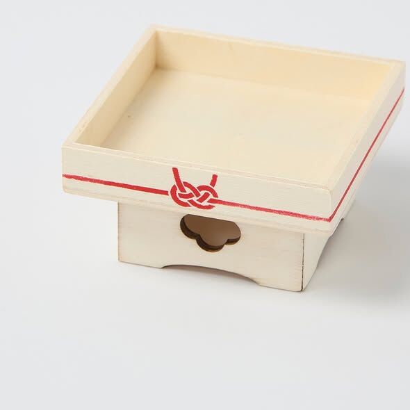 新年裝飾  迷你擺飾 供品檯 三方繩結 紅