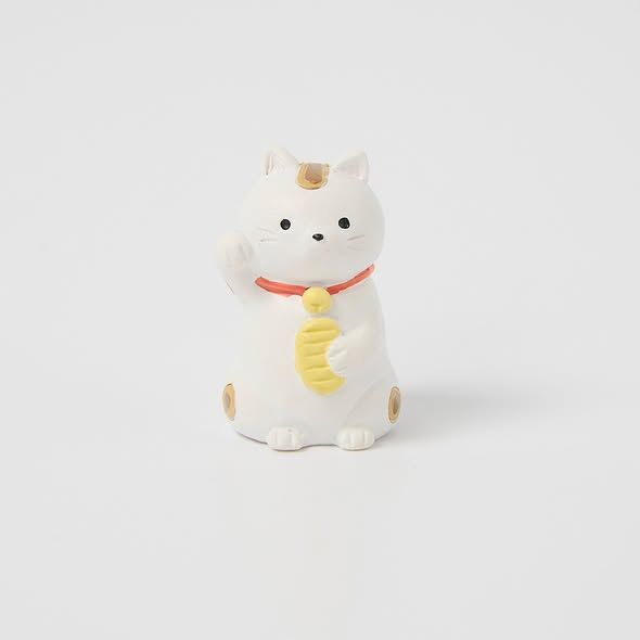 新年開運 樹酯迷你擺飾 招財貓