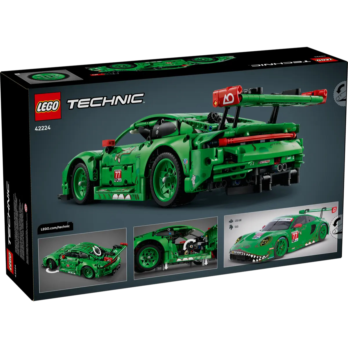 LEGO 42224 Porsche 911 GT3 R REXY AO Racing 賽車