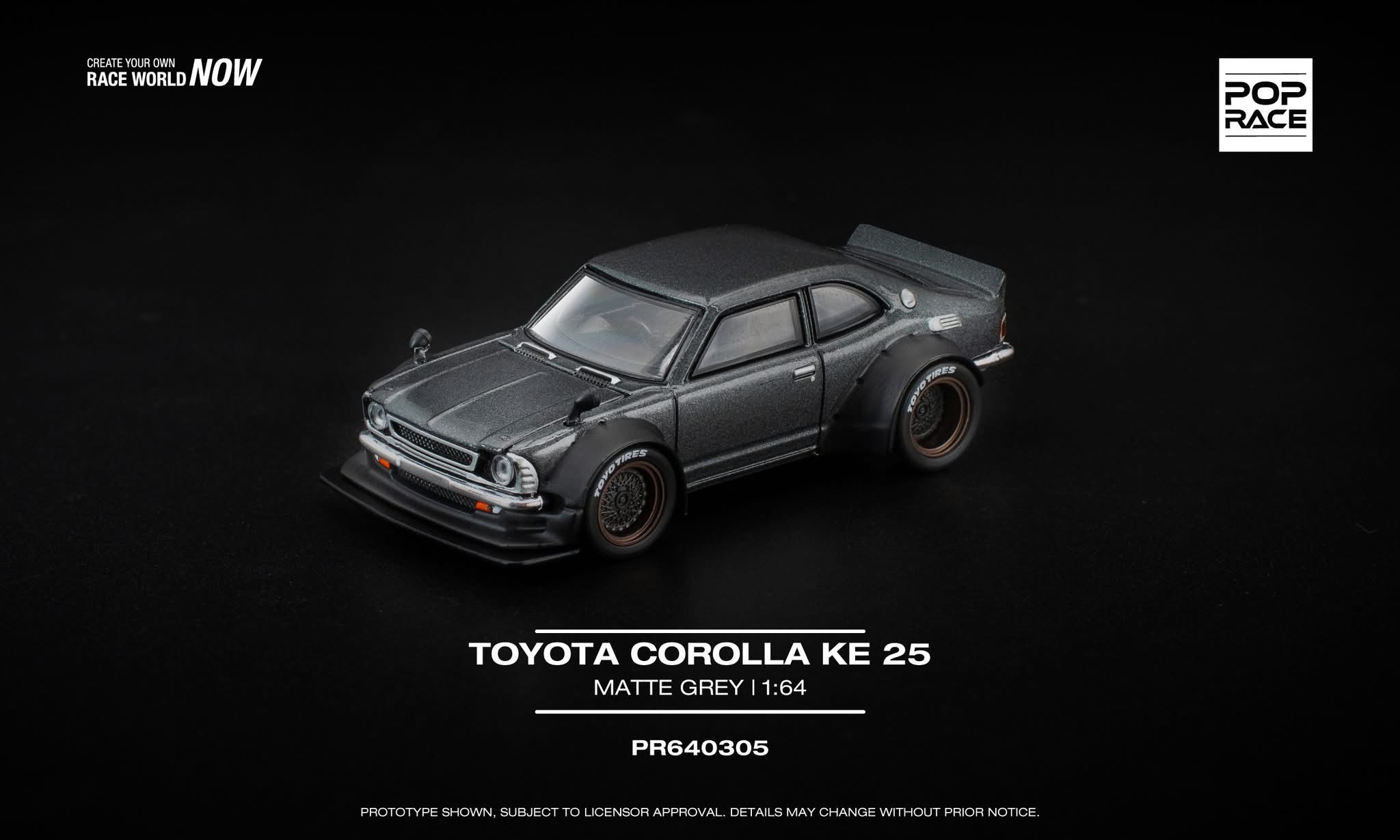預訂 Pre-order - Poprace Toyota Corolla KE 25 PR640305