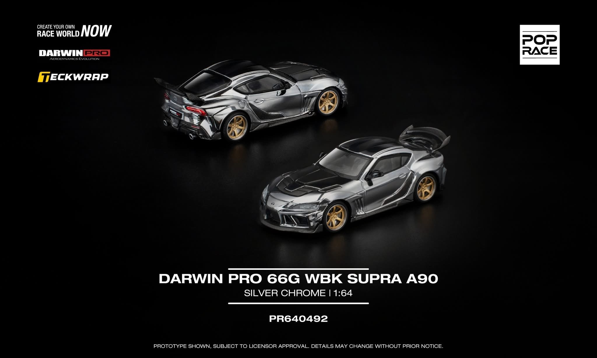 預訂 Pre-order - Poprace Darwin PRO 66G WBK Supra A90 PR40492
