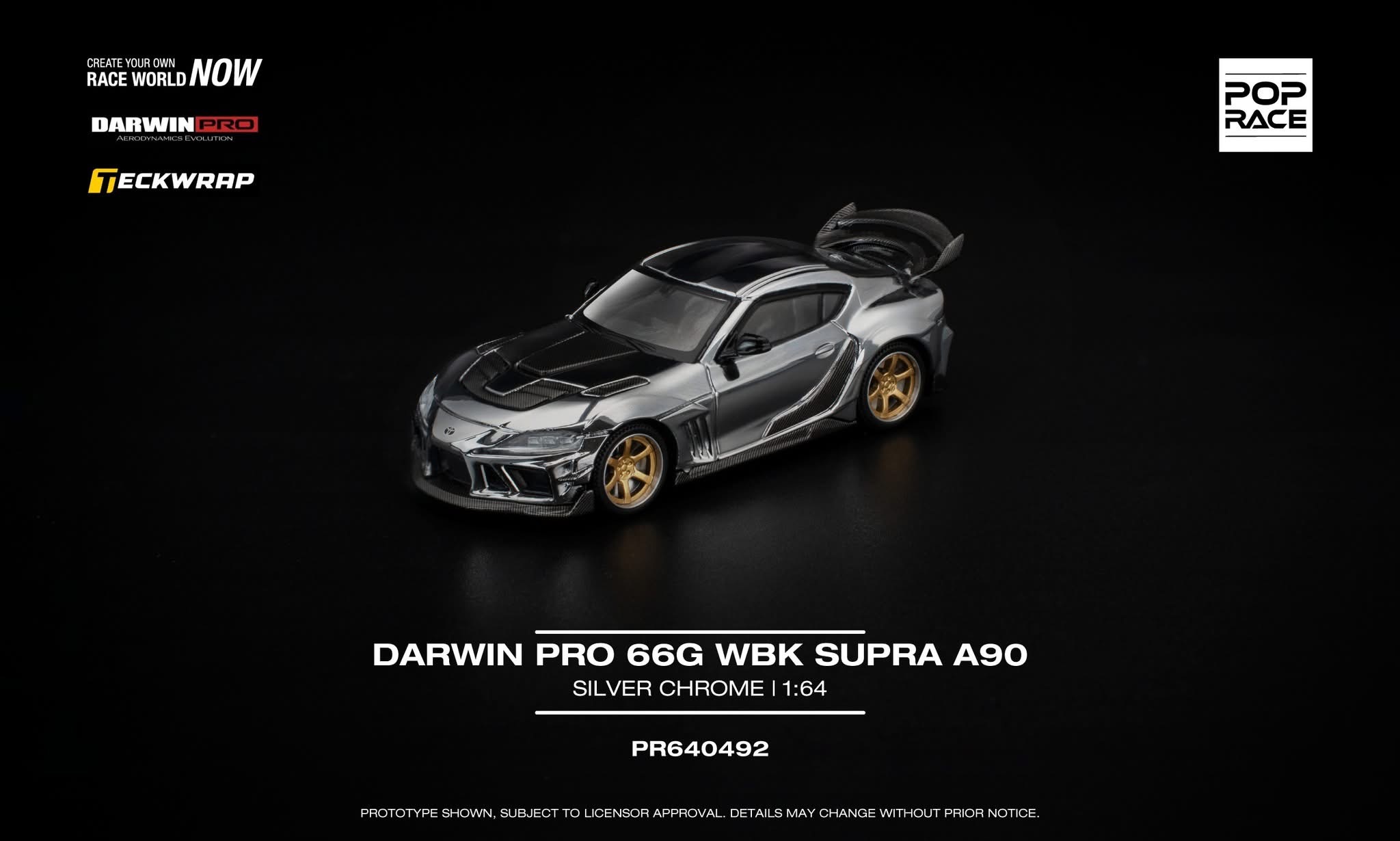 預訂 Pre-order - Poprace Darwin PRO 66G WBK Supra A90 PR40492