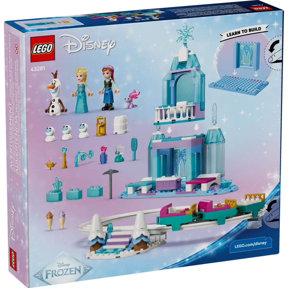 LEGO 43281 艾莎的冰雪城堡和雪橇大冒險