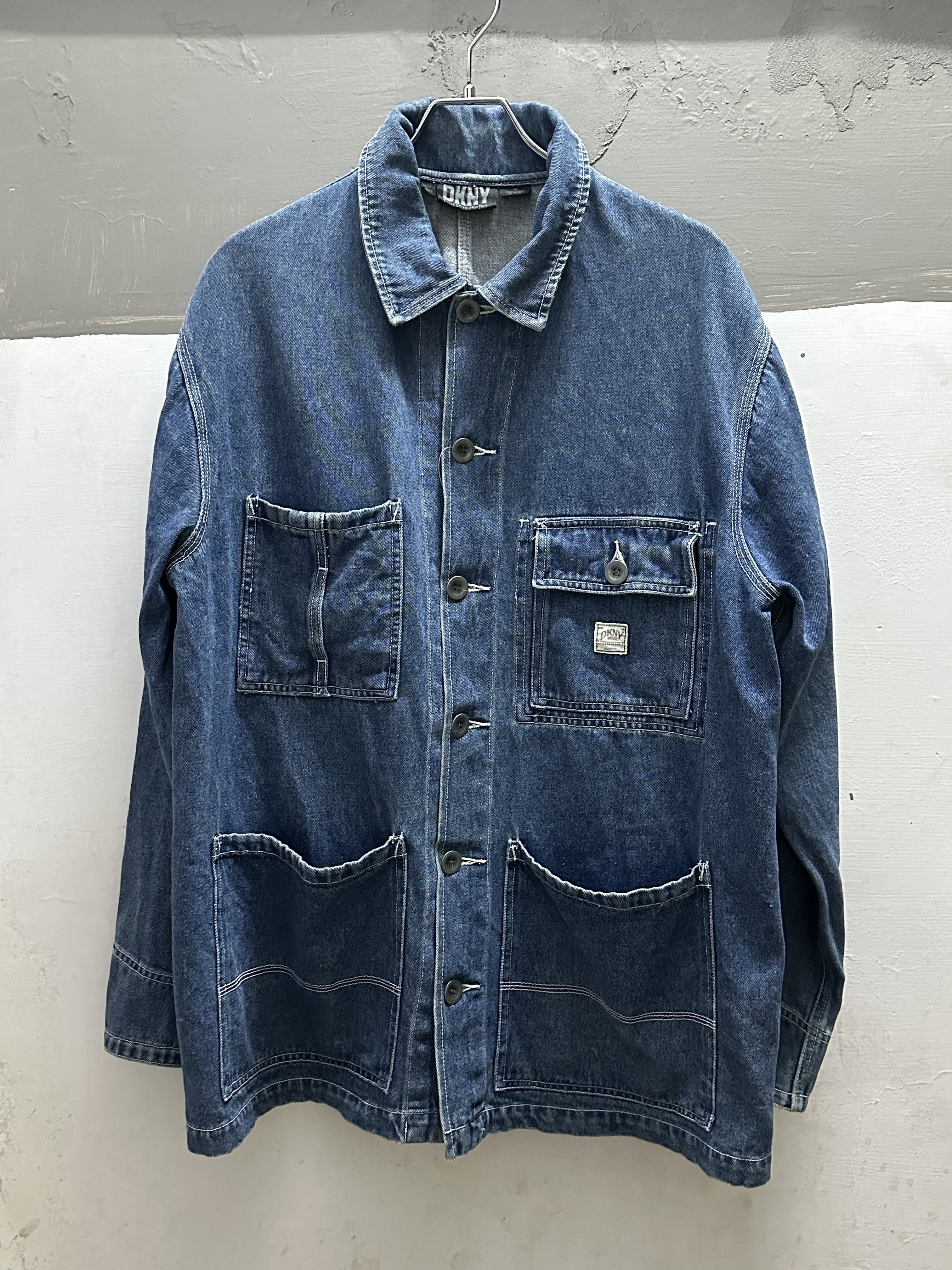 90’s DKNY (Dana Karan New York) Denim Chore Jacket